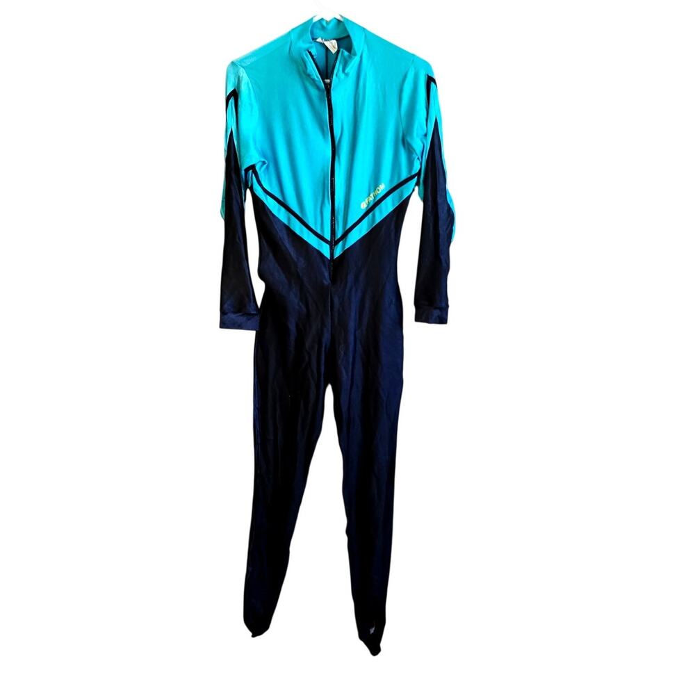 Vintage fathom Nylon spandex snorkeling scuba stirrup wetsuit size medium